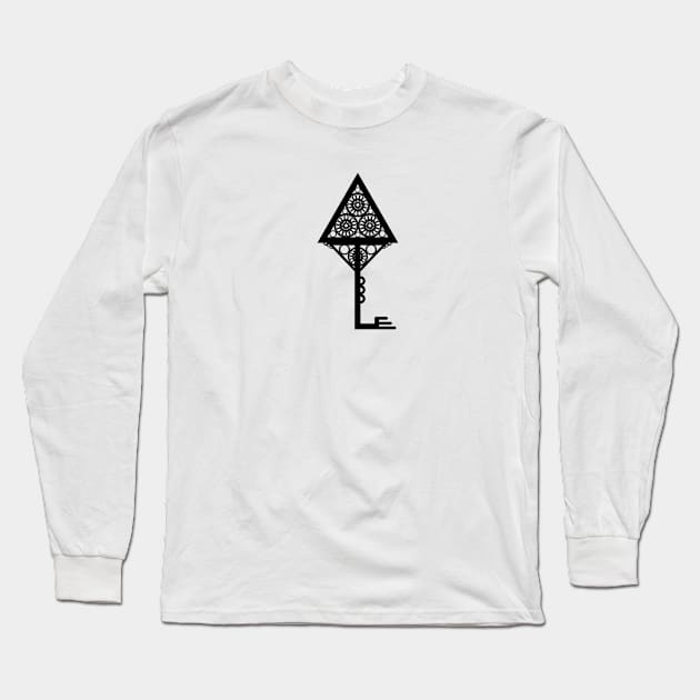 And this is the key to...(black) Long Sleeve T-Shirt by artoflee